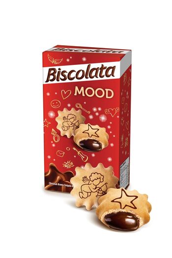 Biscolata Mood Çikolatalı 40 gr X 12 Adet
