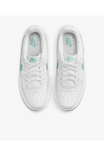 Nike Air Force 1  White Emerald Rise Unisex Sneaker