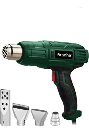 Pirana Piranha 2000W 4 Başlıklı Ayarlanabilir Sıcak Hava Tabancası PHAG9421