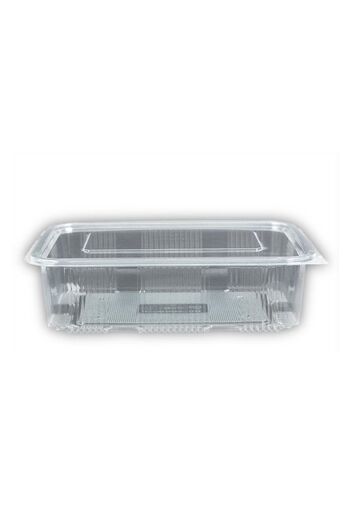 Özge Plastic Leakproof Container 1500 Cc Leakproof with Lid 10 Pieces