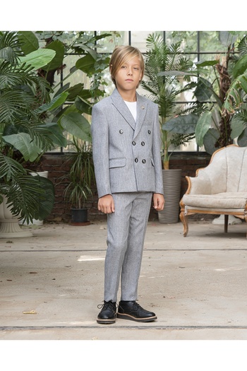 Mogi Boy's Double Breasted Suit