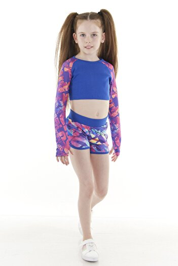 Colorinas Stacy Marble Girl's Mini Shorts