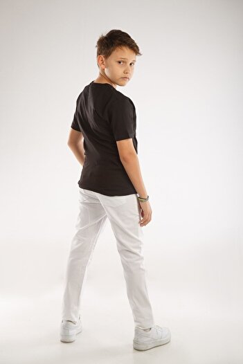 AJN 23 Nisan 19 Mayıs Kız Erkek Unisex Uygundur Beyaz Pantolon Ürünler Kilo 39) (boy 1.45cm) (12 Yaş