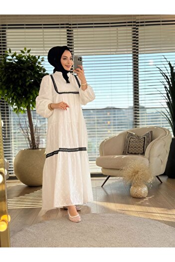 ALANURMODA Scallop Dress