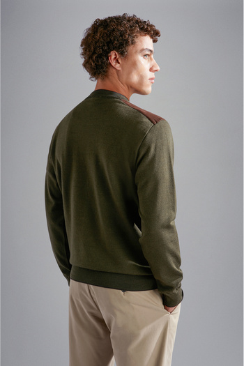 PAUL&SHARK MEN'S KNITTED ROUNDNECK C.WWOOL