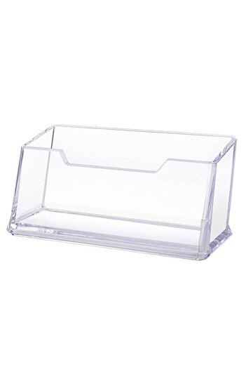 Bigpoint Transparent Single Business Card Holder Set