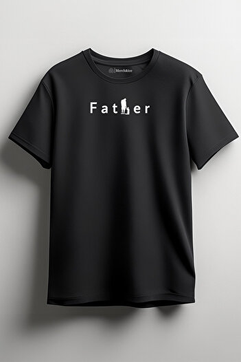SM Satranç Medya Μπλουζάκι Unisex με στάμπα Father Dad