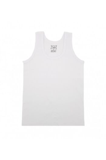 Tutku Boy and Child Ribbed Undershirt 6 Pieces 1-12 Years
