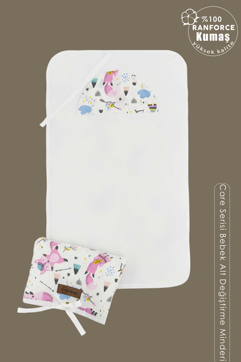 mordesign Portable Baby Bag - Diaper and Changing Mat, Care Fox Series