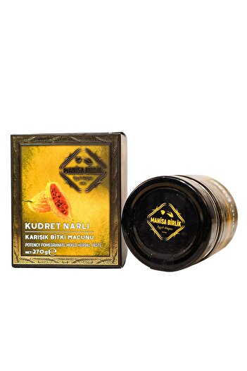 MANİSA BİRLİK KUDRET NARLI KARIŞIK BİTKİ MACUNU 270 GR