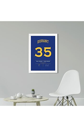 KAYNOCK Kevin Durant Golden State Warriors Nba Poster Tablo