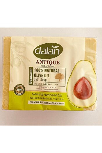 Dalan - Solid Soap - Avocado with Antique Olive Oil - 4X150 Gr