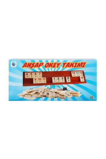 Smile Games Ahşap Okey Takımı