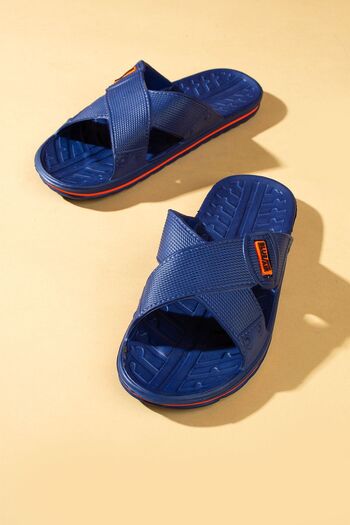 Pembe Potin Men's Dark Blue Slippers Sandals