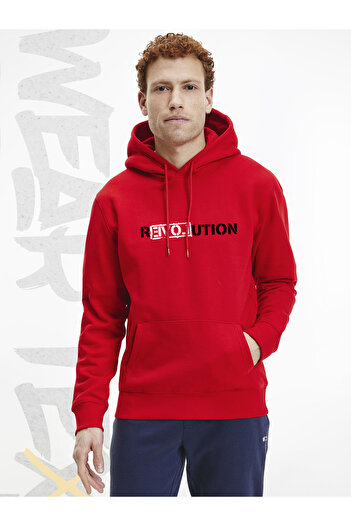 WEARTEX Revolution Printed Unisex Hooded Sweatshirt