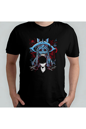 Pixxa Μπλουζάκι Solo Leveling Crew Neck 100% βαμβακερό - 1