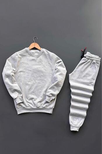 woonkey UNISEX Світшот з велосипедним коміром та штани-двоє в комплекті