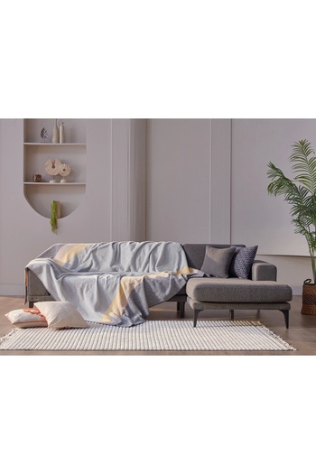 Doqu Home Nida Tek Kişilik Battaniye - Sarı