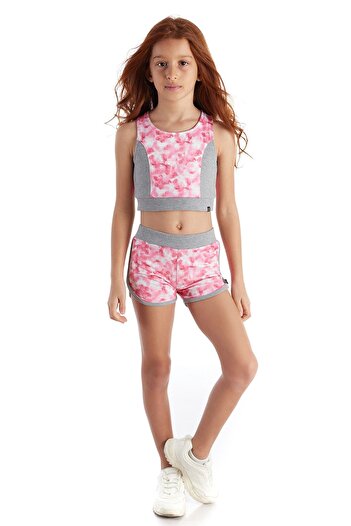 Colorinas Stacy Marble Girl's Mini Shorts