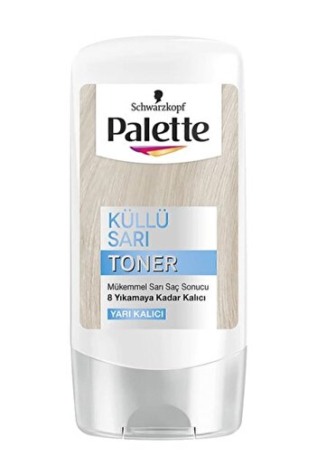 Palette Schwarzkopf Küllü SarıTurunculaşma Karşıtı Saç Toneri Küllü Sarı