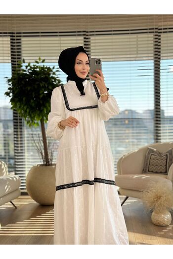 ALANURMODA Scallop Dress