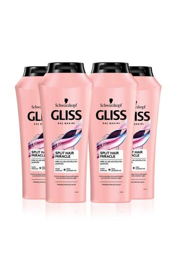 Gliss Split Hair  Şampuan 500 Ml X 4 Adet