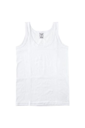 Tutku Poky Boy's 6-Piece Ribbed Strap Flexible Cotton Undershirt