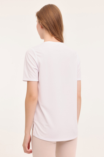 Lotto T-Shirt W-VELIA T-SH 4PR Beyaz Kadın Kısa Kol