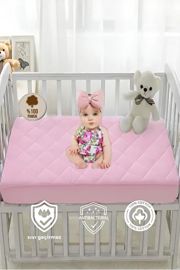 Formeya 100% Baumwolle gesteppte, wasserdichte Baby-Matratzen-Kinder-Matratzen, Park-Matratzen für Kinderbett-Matratzen