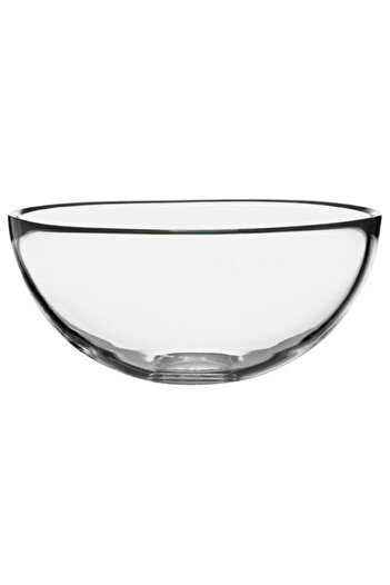 IKEA Blanda 20 Cm Serving Bowl Transparent Glass Bowl