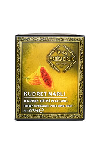 MANİSA BİRLİK KUDRET NARLI KARIŞIK BİTKİ MACUNU 270 GR