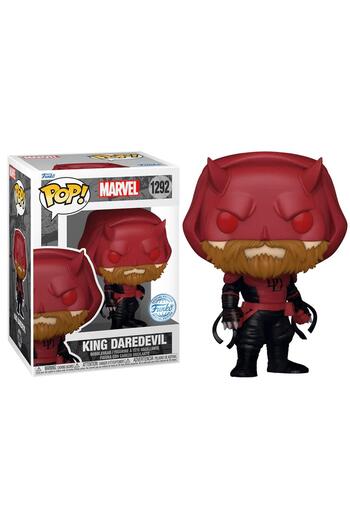 Funko Pop Marvel King Daredevil Special Edition No:1292 Bobble Head