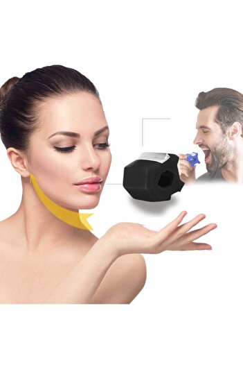 Hsport Yüksek Kalite Zor Seviye Jawline Balls Çene Egzersiz Topu Sağlıklı Besin Sınıfı Silikon