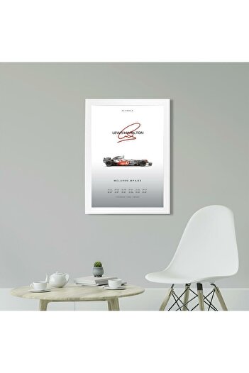 KAYNOCK Lewis Hamilton Mclaren, Formula 1, F1 Poster Tablo