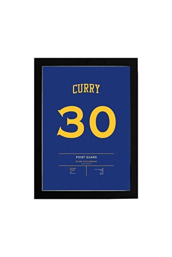 KAYNOCK Stephen Curry Jersey, Golden State Warriors, Nba, Basketbol Forma Poster Tablo Dijital Tasarım