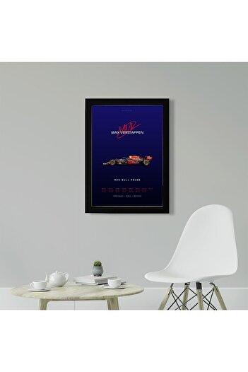 KAYNOCK Max Verstappen Rb16b, Formula 1, F1, Red Bull, Poster Tablo Dijital Tasarım Tablo