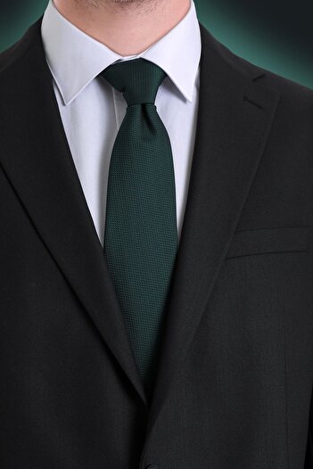 Hatemoğlu Green Plain Tie