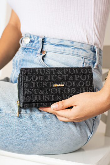 Just Polo A Quality First Class Women's Large Size Wallet