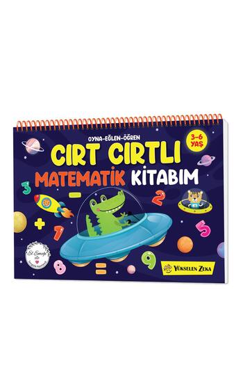 yükselen zeka My 3-6 Year Old Mathematics Book - Velcro
