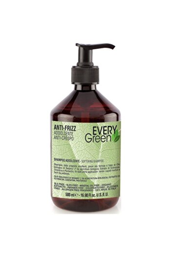 EveryGreen 500 Ml Anti Frizz Shampoo - Anti Frizz and Frizz, Rebel Frizz Hair