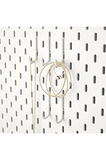 IKEA Skadıs 5 Adet 6 Cm Çok Amaçlı Pano Parçası Çelik Kanca Askı