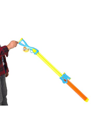 e-life Yaz Eğlencesi 4 Başlı Su Pompası Su Tabancası Havuz Sahil Deniz Plaj Oyuncağı Su Savaşı Oyunu 120 Cm