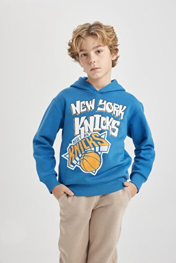 DeFacto Hanorac gros cu glugă New York Knicks pentru băiat - B4793a823wn