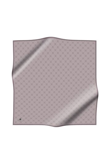 Vissona Twill Silk Scarf / Stone Color
