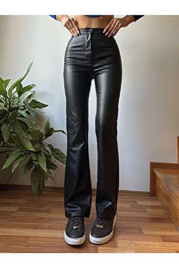 İKLİM LİFE Pantaloni din piele spaniolă