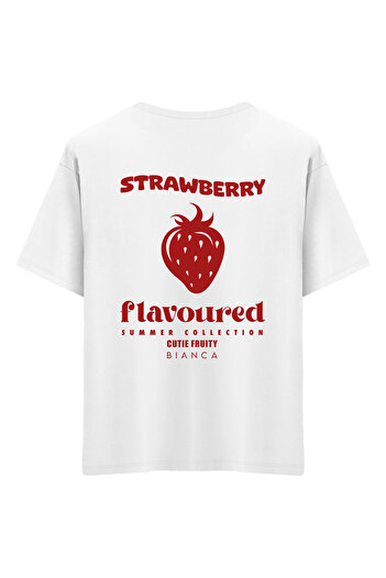 Mounte Bianca Unisex Strawberry - Μπλουζάκι Oversize