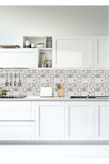ENGINPRINT UV Printing - Kitchen Countertop Tile Foil Covering Sticker