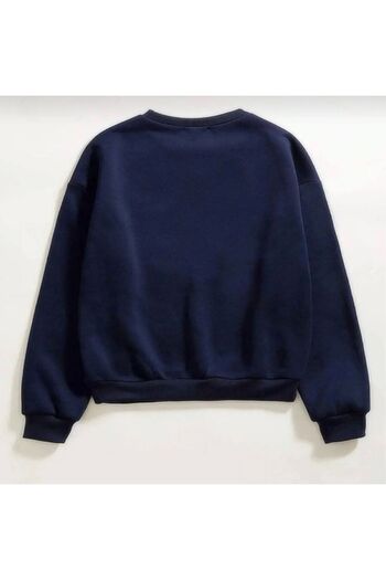 AFROGİYİM Φούτερ με στάμπα Arlington Unisex Oversize Crew Neck
