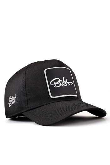 BlackBörk V1 Baseball Boss Unisex Чорна капелюх Cordura - 4sb з логотипом (CAP)