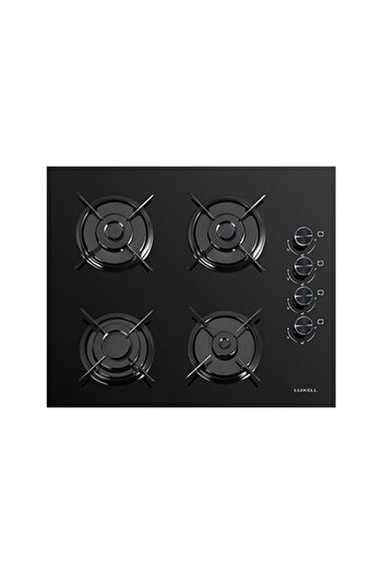 Luxell 88 Lt Platınum Siyah Ankastre Set